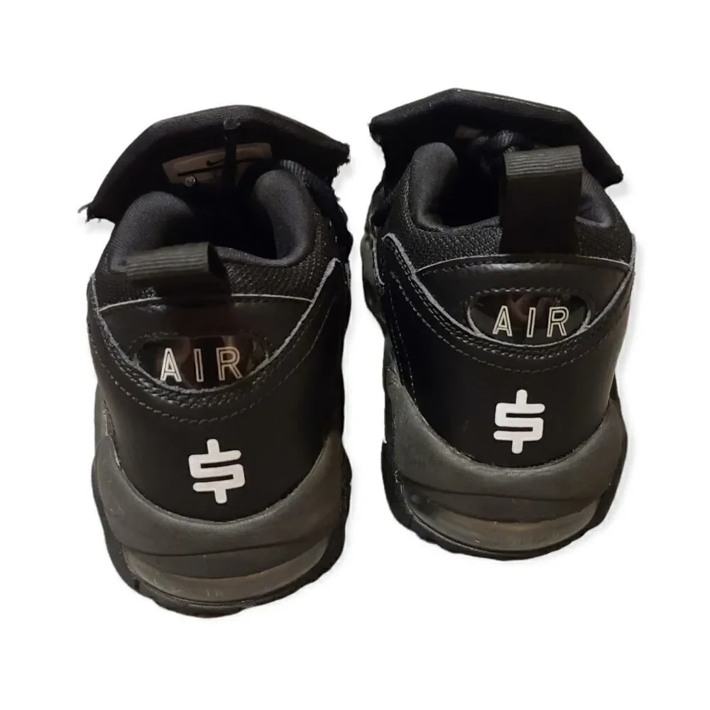 Nike Air More Money Black Sneakers 7 Youth Womens 8.5